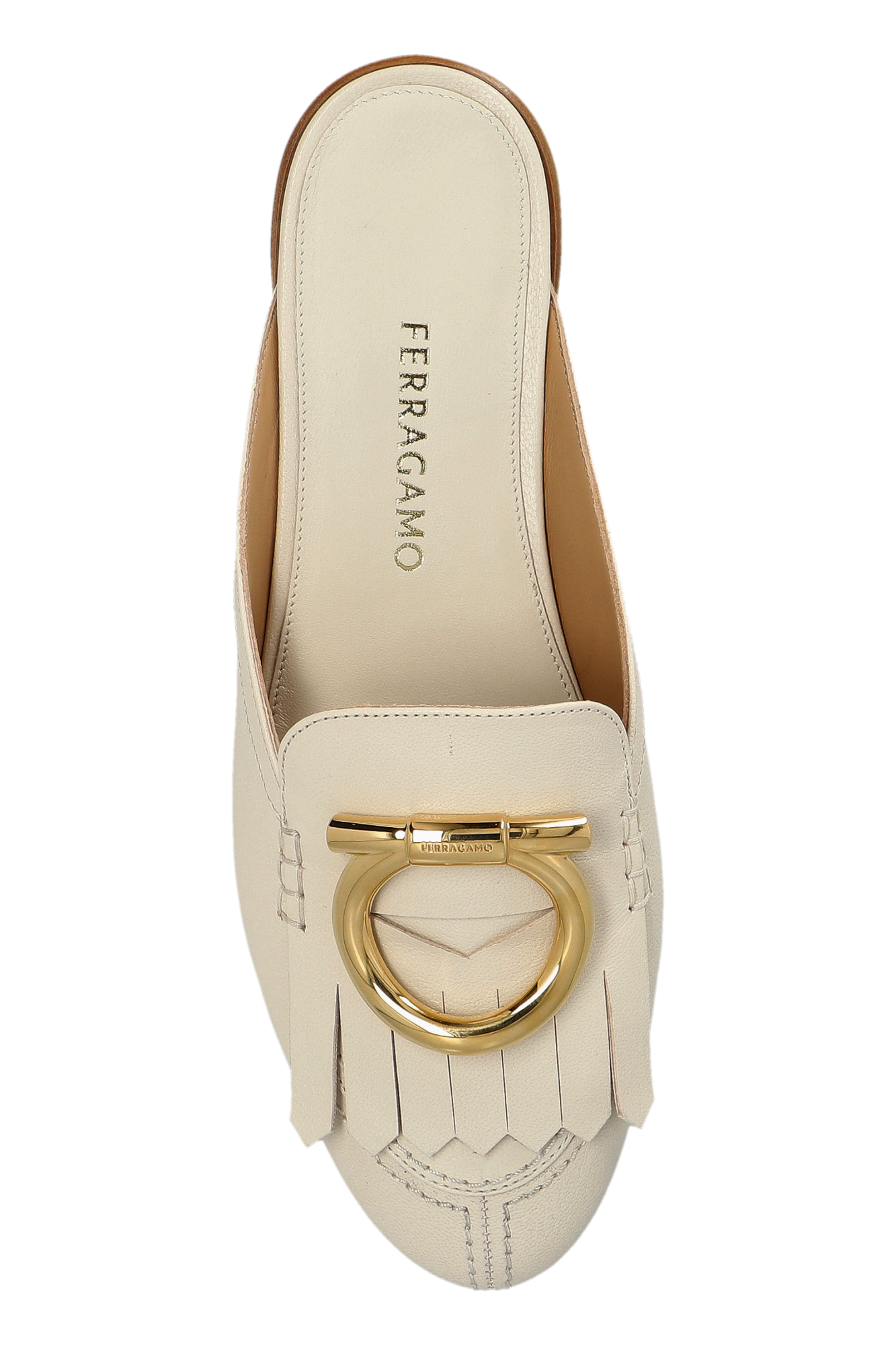 FERRAGAMO Leather slides `Sibilly` | Women's | Vitkac